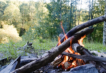 Image showing Camp Fire