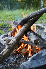 Image showing Camp Fire