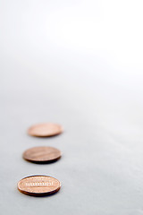 Image showing Pennies