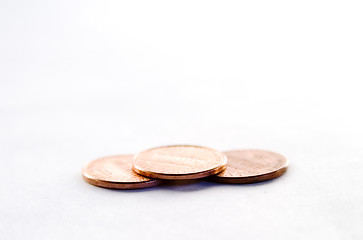 Image showing Pennies