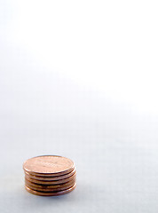 Image showing Pennies