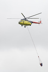 Image showing Fire helicopter