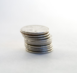 Image showing Canadian Quarters