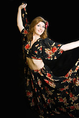 Image showing Dancing woman