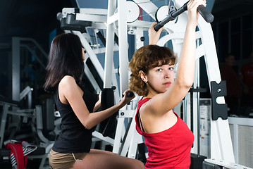 Image showing Training girl