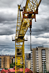 Image showing Construction crane