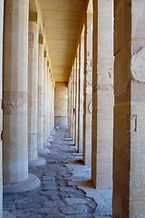 Image showing Colonnade Of Birth In Deir El-bahri