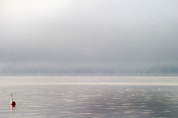 Image showing Buoy in the Fog