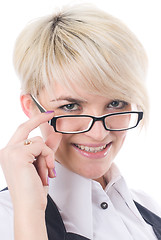 Image showing Girl in spectacles