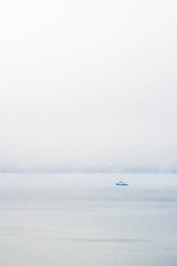 Image showing Fog and Ocean