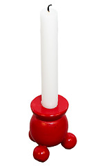 Image showing Candle in Holder