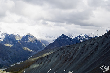 Image showing Mountains range in Altai