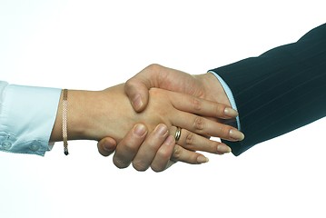 Image showing Business handshake