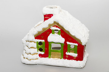 Image showing Glass Christmas House