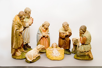 Image showing Full Nativity Scene