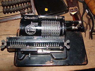 Image showing Calculating machine