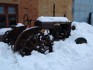 Image showing Old tractor