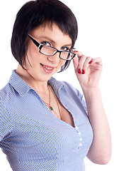 Image showing Girl in glasses