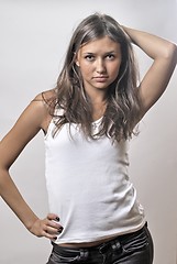 Image showing Posing girl