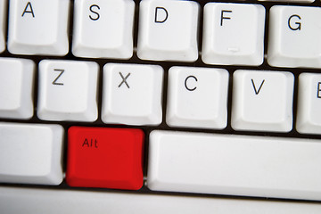 Image showing Red Alt