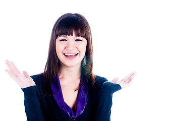 Image showing Laughing girl