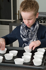 Image showing Cups for the cakes