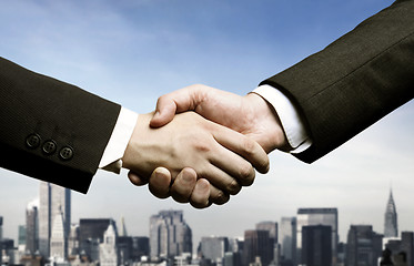 Image showing Business handshake 