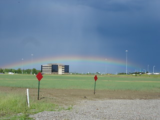 Image showing A Beautiful Rainbow