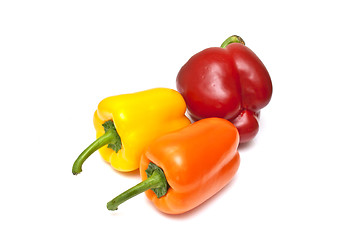 Image showing fresh colourful paprika