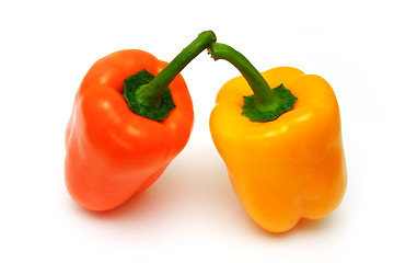 Image showing fresh colourful paprika