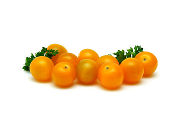 Image showing yellow fresh tomatoes