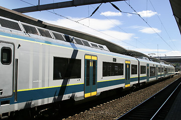 Image showing Norwegian Passenger Train