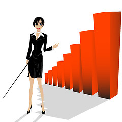 Image showing Business woman 