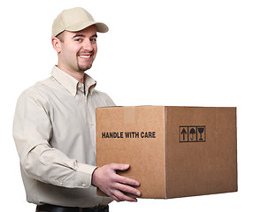 Image showing delivery man