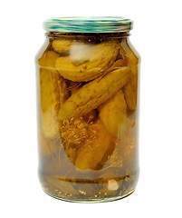 Image showing Pickles on a white background 