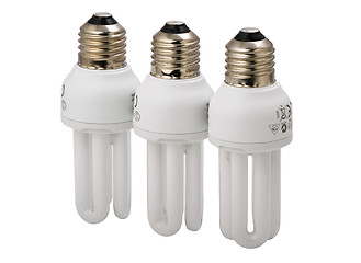 Image showing energy saving lamps