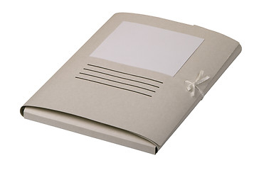 Image showing closed paper folder for documents