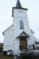 Image showing Austevoll church