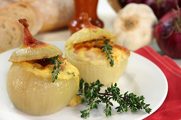 Image showing stuffed onions