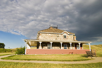 Image showing Old Stone house