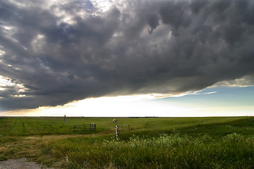 Image showing Prairie Sky Landscape