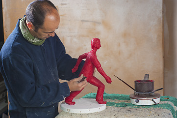 Image showing Sculptor