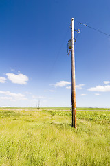 Image showing Prairie Sky Landscape