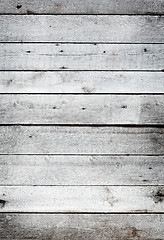 Image showing Background - gray grunge weathered wooden boards