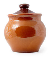 Image showing Old ceramic pot