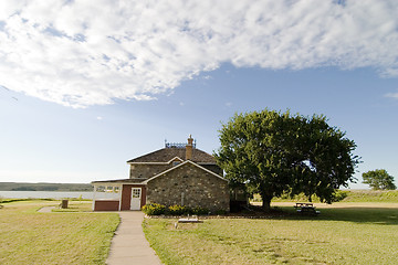 Image showing Old Stone house