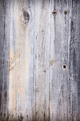 Image showing Wooden dirty background with cracks and stains