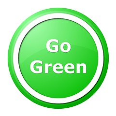 Image showing Go Green