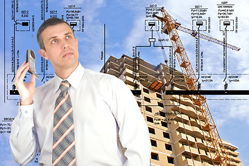 Image showing Modern building business