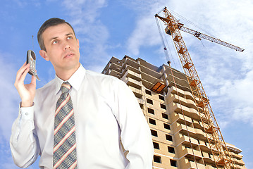 Image showing Modern building business